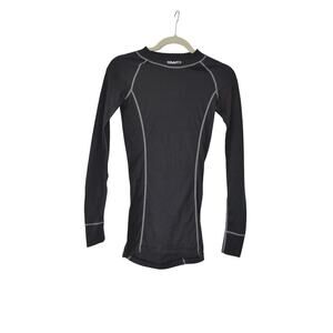 Craft Base Layer Long Sleeve Crewneck Black Size Small